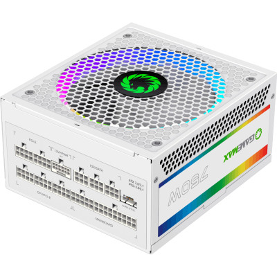 Блок живлення Gamemax 750W (RGB 750 PRO WH (ATX3.0/3.1 PCI) Вінниця - фото 10