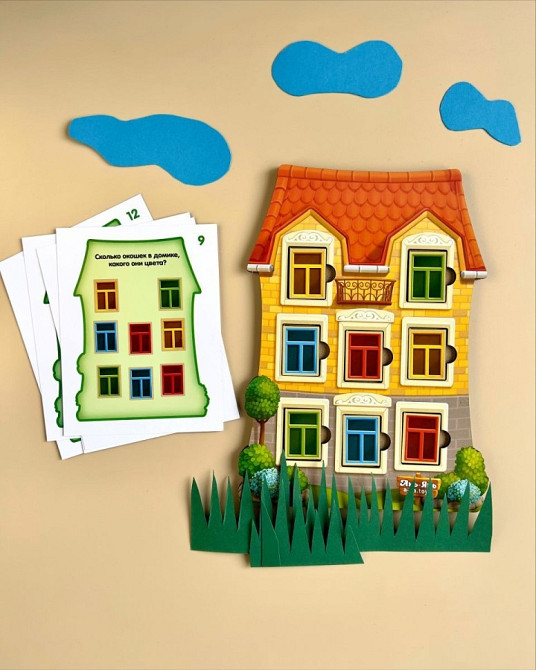 Деревянный пазл-вкладыш 