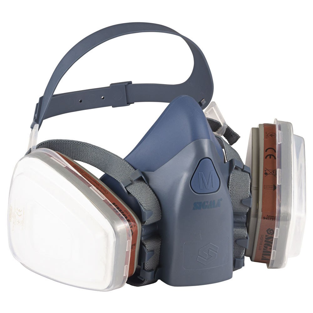 Sigma Полумаска Air Shield с фильтрами А1 SIGMA (9417311) Коломия - фото 3