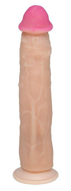 Фаллоимитатор EGZO Ciberskin D005 ( 23 см х 4,5 см ) Sex Aura Киев - изображение 4