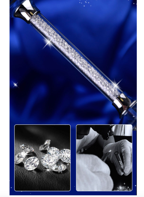 Декантер графин для вина U-подібний 2 келихи з СРІБНИМ метал декором, кристалами ПОДАРУНКОВА УПАКОВКА Кременчук - фото 7