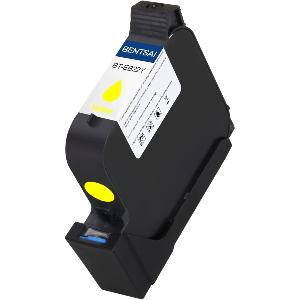 Bentsai BENTSAI EB22Y, Чернильный картридж для маркиратора (желтый) Київ - фото 1