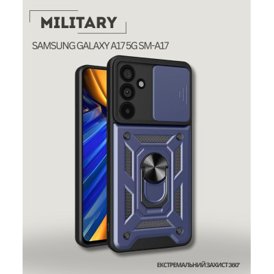 Чехол для мобильного телефона BeCover Military Samsung Galaxy A17 5G SM-A17 Blue (713902) Винница - изображение 5