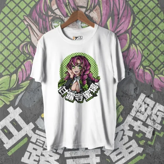 Футболка для подростка мальчика с принтом Клинок, рассекающий демонов Міцурі 3 140E W Размер 160 Anime10415 Днепр