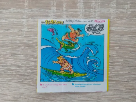 Вставки Kent The Flintstones №22 та №23 (1994) оригінал Київ