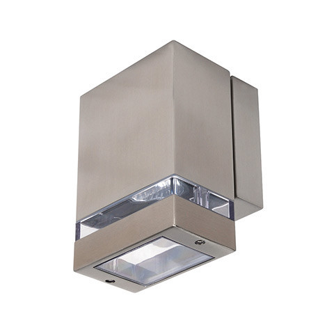 Светильник фасадний GARDENYA-1GU10 мат.хром без лампы настенный Киев - изображение 1