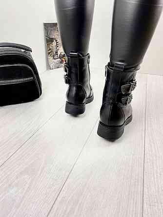 Черевики жіночі M.KRAFT чорні натуральна шкіра зима 38р.39р. (2509) Коломия