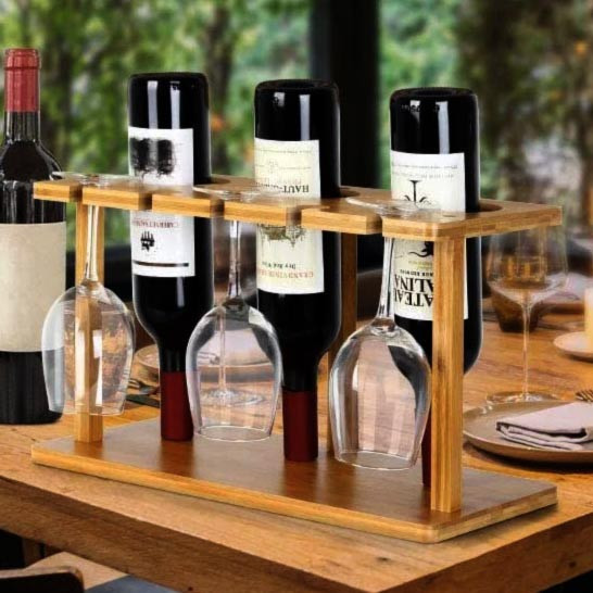 Настільна винна полиця "Флонте" сієна Миколаїв - фото 1