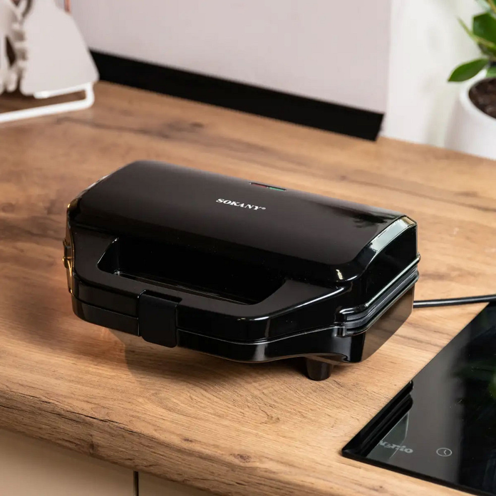 Вафельниця Sokany для круглих вафель 850 Вт SK-08085 Коломия - фото 6