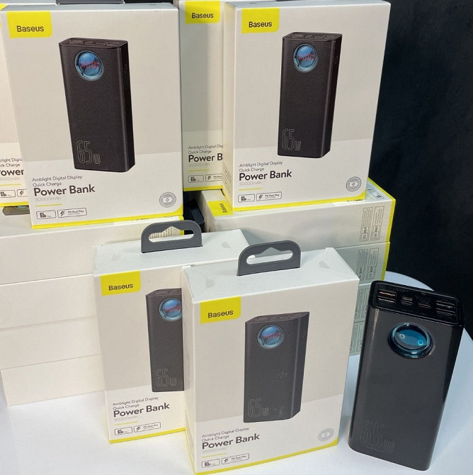 ПаверБанк PowerBank Baseus 30 000,65w 1 год гарантии. Киев - изображение 3