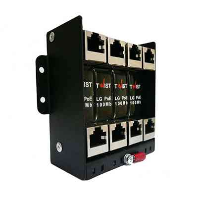 Металевий корпус для монтажу 4 набірних модулів грозозахисту TWIST LG-4-RACK Киев