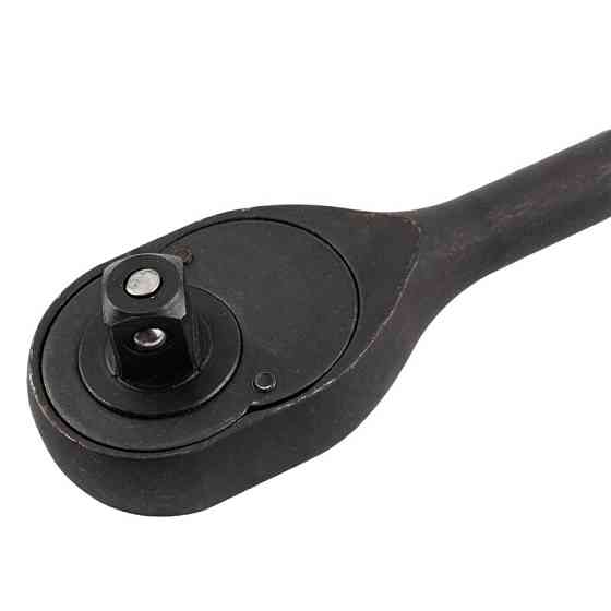 Трещотка реверсивная ударная с резиновой ручкой 1/2