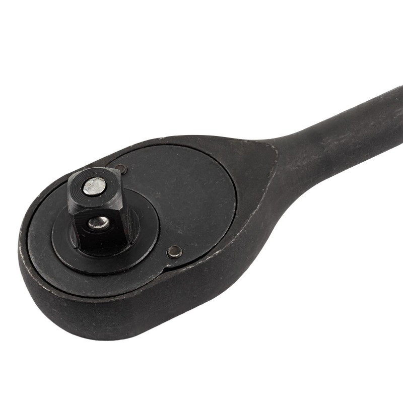 Тріскачка 1/2" (24зуб.) реверсивна ударна з прогумованим руків'ям (340-430мм) Одеса - фото 3