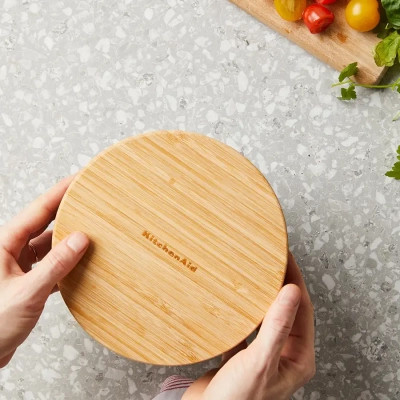 Миска KitchenAid Matte Oven-to-table з чорного керамограніту з кришкою (CC004972-001) Винница - изображение 9