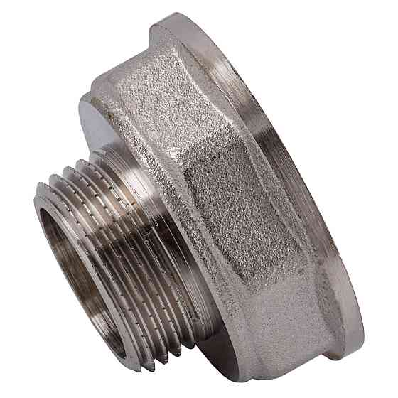 Перехідник редукційний 1 1/2″х1″ВЗ нікельований восьмигранний NK753O OPTIMUM (000030801) Київ