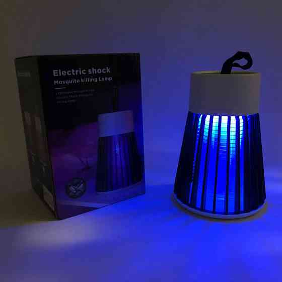 Уничтожитель насекомых для дома Electronic shock Mosquito killing lamp НА АККУМУЛЯТОРЕ для похода на природу NP-29 Львов