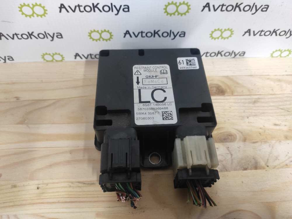 Блок керування AirBag Ford Fusion 2002-2012 (6S6T-14B056-LC) Ковель - изображение 1