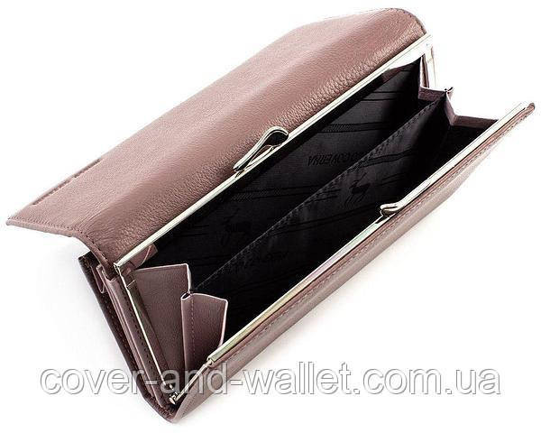 Світло рожевий горизонтальний жіночий гаманець на магнітах MC 1412 Київ - фото 2