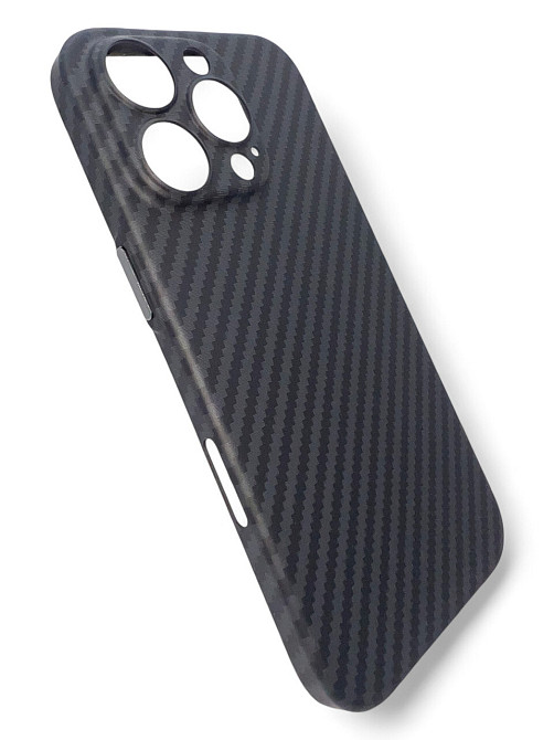 Чохолнакладка BeCover Carbonite Case MagSafe для Apple iPhone 16 Pro Black (712068) Чорний Харків - фото 3