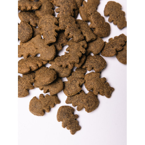 Хрустящие лакомства Savory Skin and Coat with Salmon and Marigolds для собак всех пород для здоровья кожи и шерсти с лососем и Киев - изображение 7