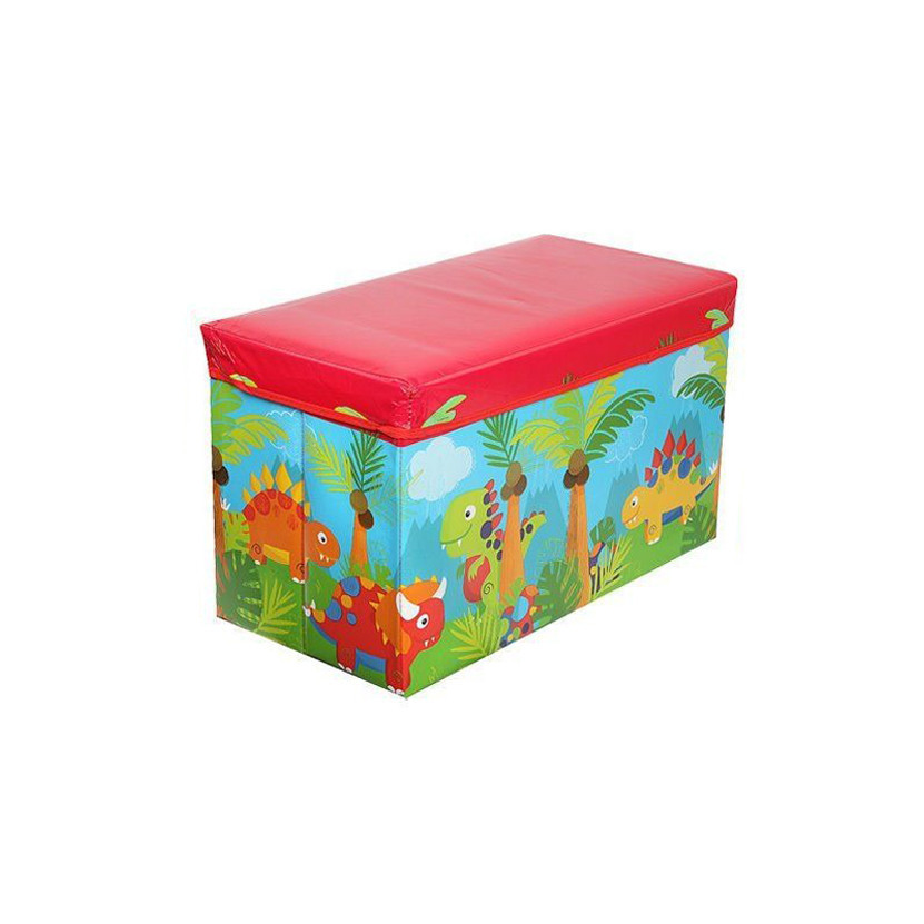Корзина для игрушек MR 0362 Динозаврики, Красный Винница - изображение 1