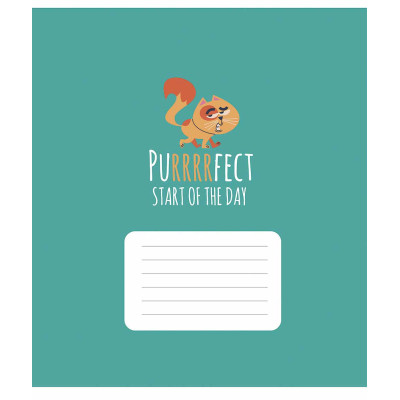 Зошит Школярик Purrrfect cats 24 аркуша клітинка (024-3562K) Вінниця - фото 5
