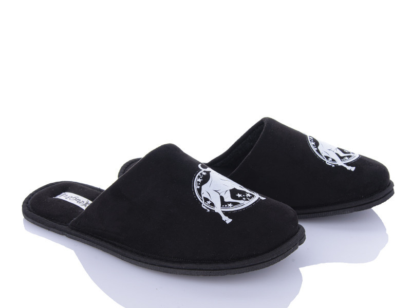 Капці Телець Знак зодіаку Чоловічі закритий носок Pago 20.04-20.05 чорний Одеса - фото 6
