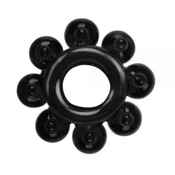 Набір рекційних кілець Cock Rings Set, Black Sex Aura Київ
