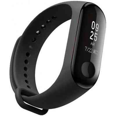 Ремінець до фітнес браслета Armorstandart для Xiaomi Mi Band 4/3 Black (ARM51827) Вінниця
