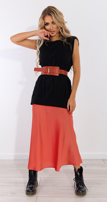 Вязанная жилетка (42-46) Киев - изображение 4