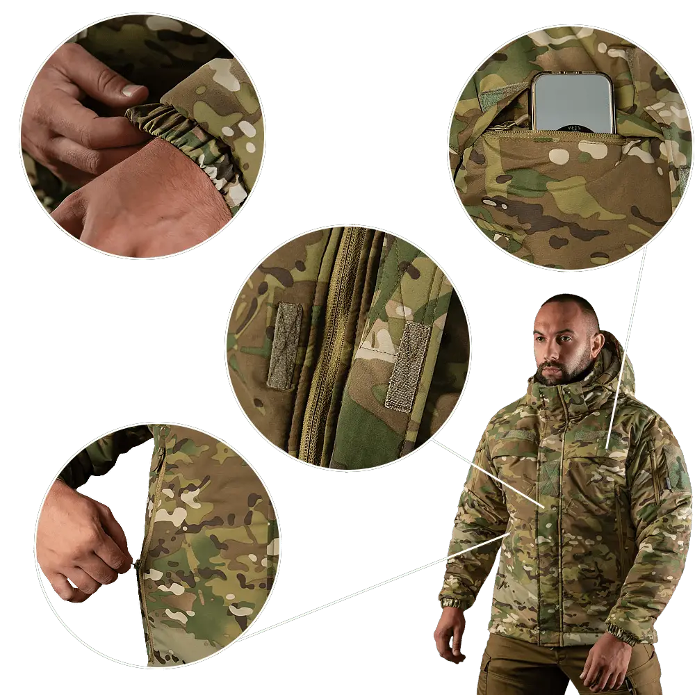 Куртка мужская зимняя Patrol System 4.0 (Мультикам) S Винница - изображение 6