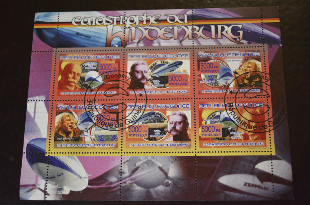 Гвинея. Малый лист. 2007 год. Транспорт Полтава - изображение 1