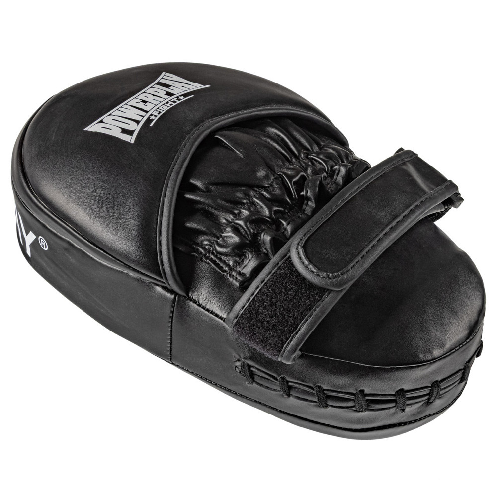 Лапи боксерські PowerPlay 3051 Чорні PU [пара] Каменское - изображение 5