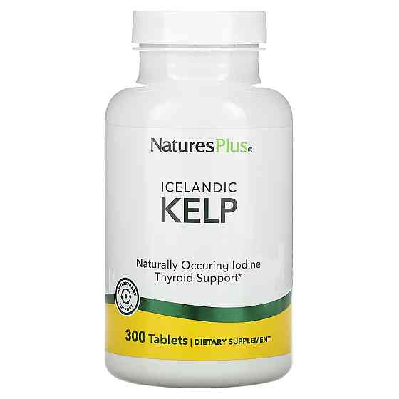 Бурі водорості Nature's Plus Icelandic Kelp 300 Tablets Луцьк