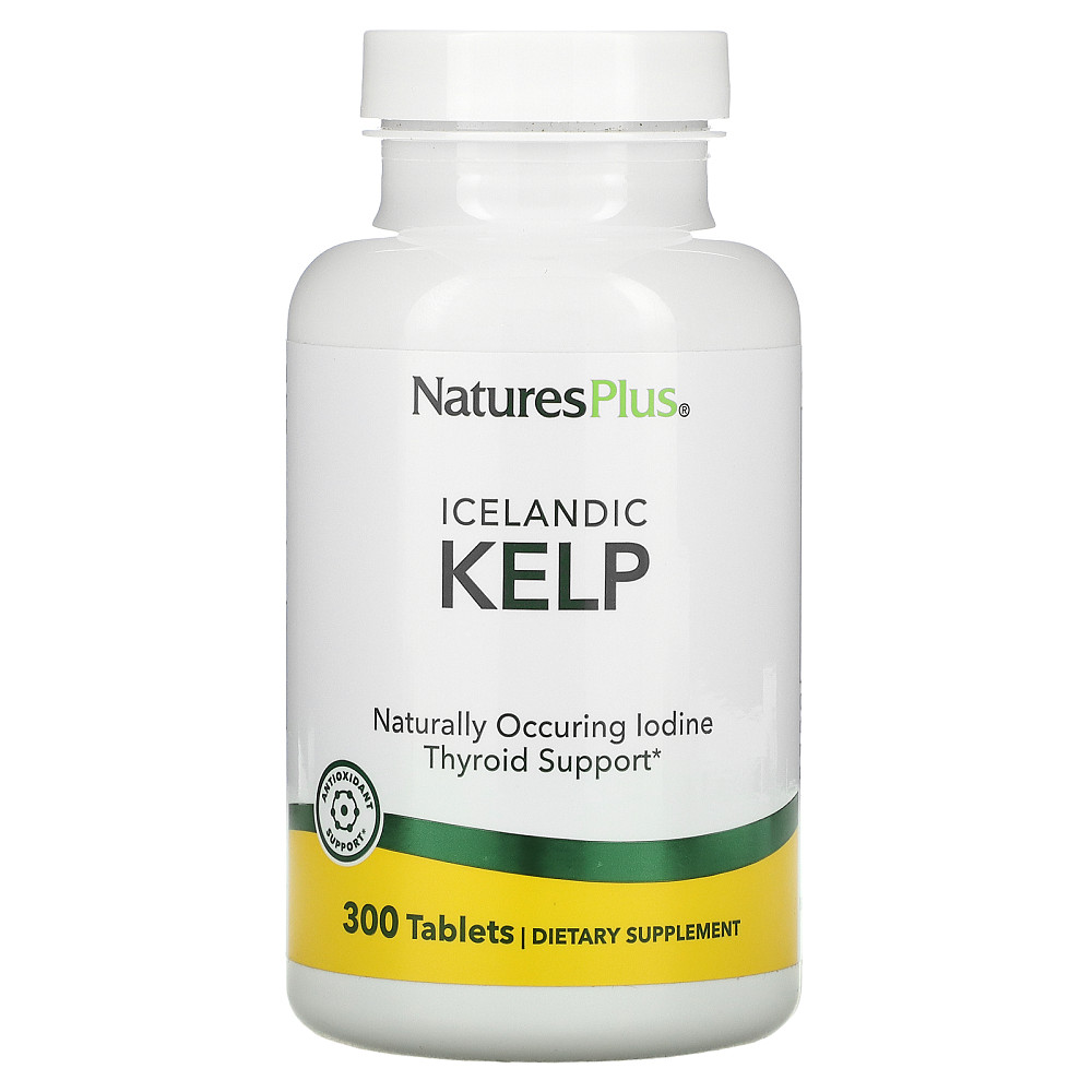 Бурі водорості Nature's Plus Icelandic Kelp 300 Tablets Луцьк - фото 1