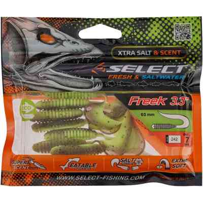 Силікон рибальський Select Freek 3.3&quot; 242 (7 шт/уп) (1870.72.34) Вінниця