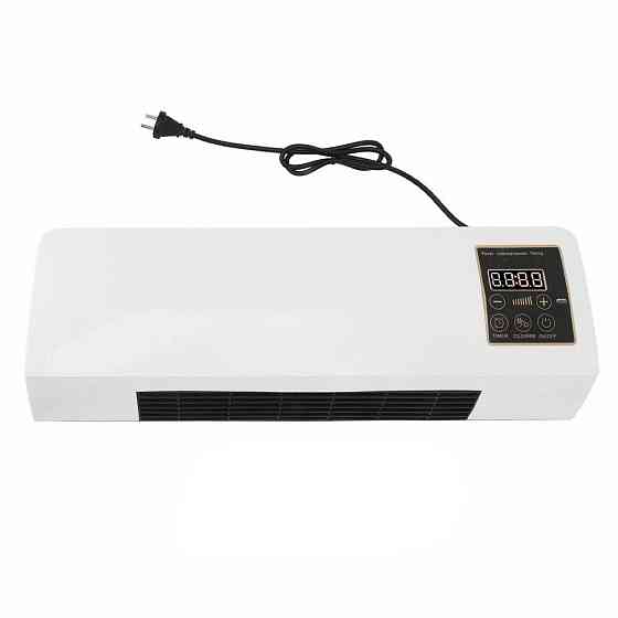 Настінний тепловентилятор з пультом 2000Вт, JZ-08 / Настінний обігрівач Київ