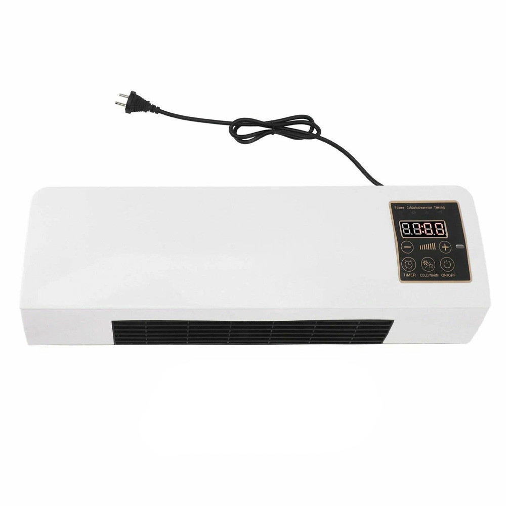 Настінний тепловентилятор з пультом 2000Вт, JZ-08 / Настінний обігрівач Київ - фото 3