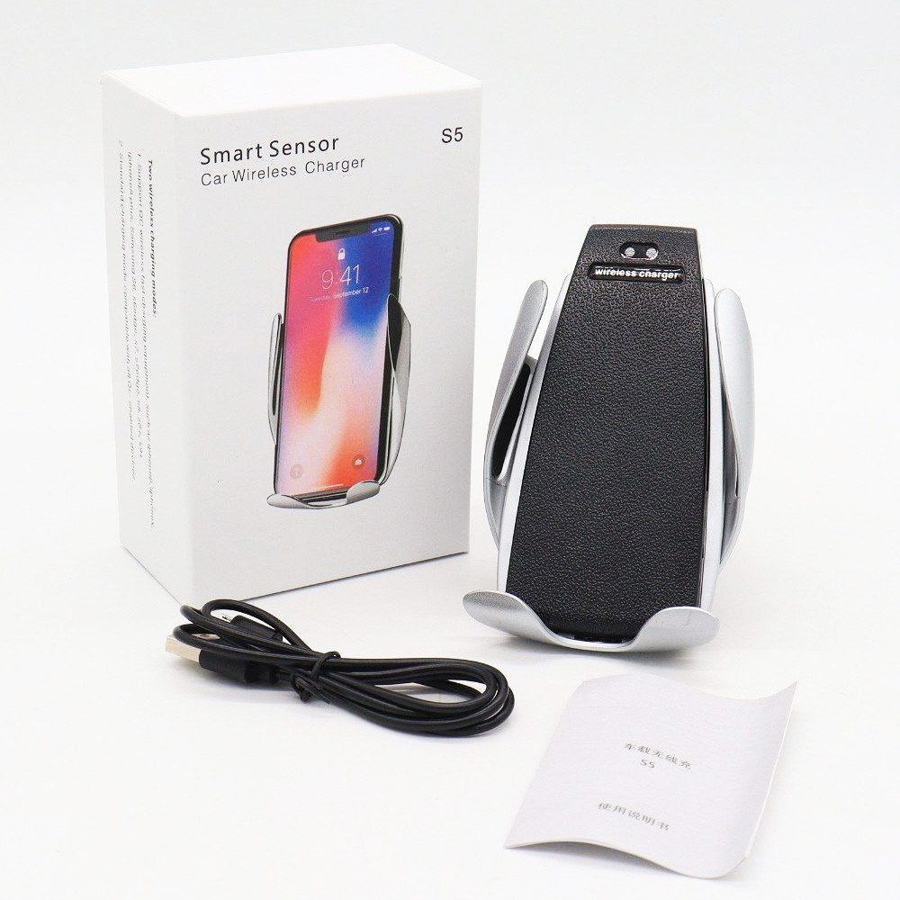 Держатель с беспроводной зарядкой Penguin Smart Sensor / Автомобильный сенсорный держатель для телефона Киев - изображение 9