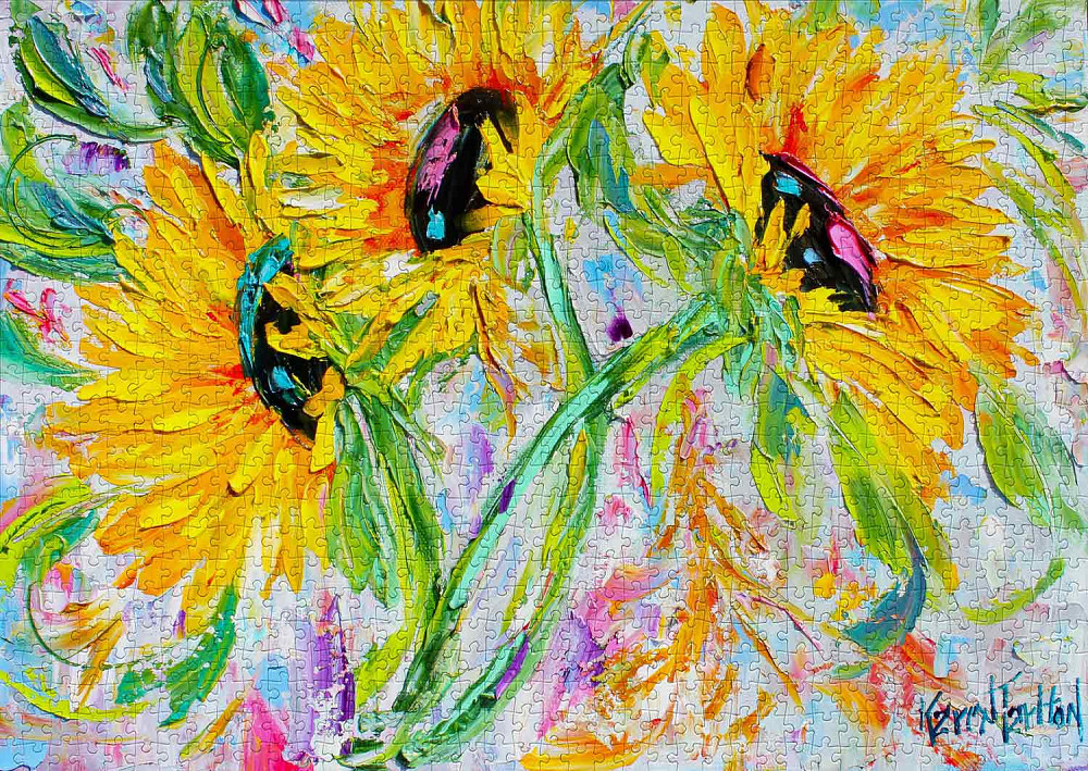 Пазл Радість соняшників - Sunflower Joy (Enjoy-1443) Київ - фото 5