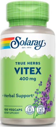 Экстракт ягод витекса Solaray Vitex Berry Extract 400mg 100 раст капс Киев