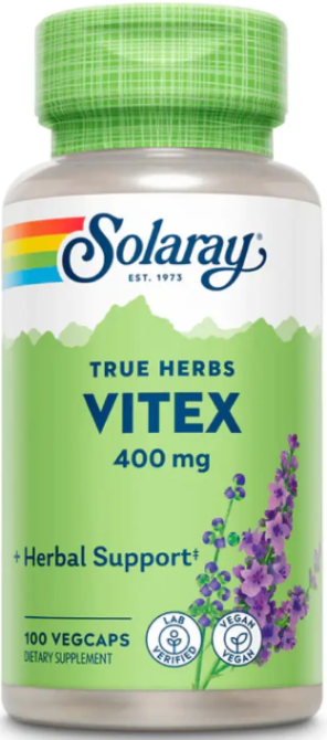 Экстракт ягод витекса Solaray Vitex Berry Extract 400mg 100 раст капс Киев - изображение 3