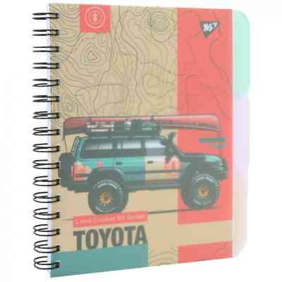 Блокнот Yes А5 Off road vehicle 144 аркуша пластикова обкладинка (681957) Вінниця