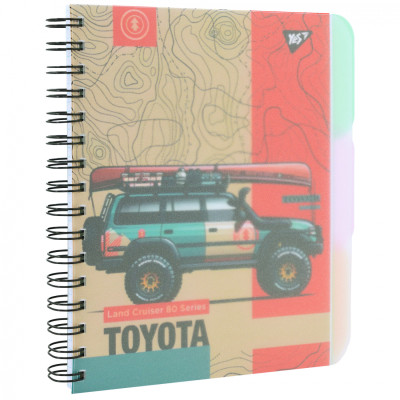 Блокнот Yes А5 Off road vehicle 144 листа пластиковая обложка (681957) Винница - изображение 3