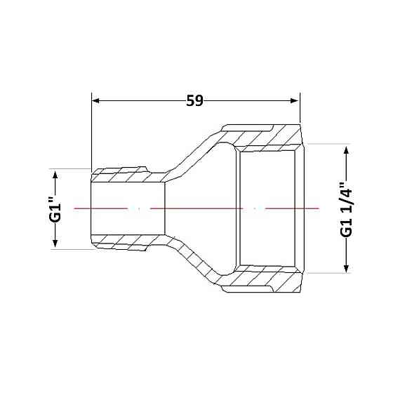 Переход чугунный 1