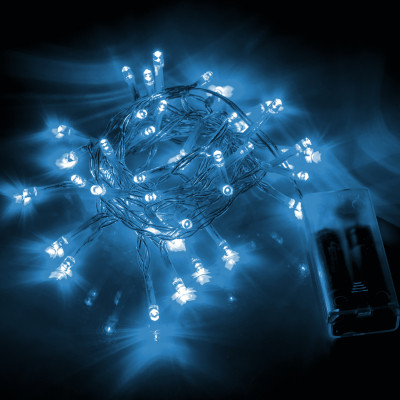 Гірлянда YES! Fun Нитка 41 LED Холодно-біла 2.8 м Статична На батарейках (975057) Вінниця - фото 3