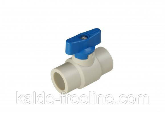 Кран кульовий поліпропіленовий Kalde ∅20 mini Харків - фото 2