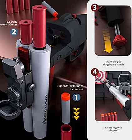 Дводульний дитячий пневматичний дробовик для хлопчиків. Харків