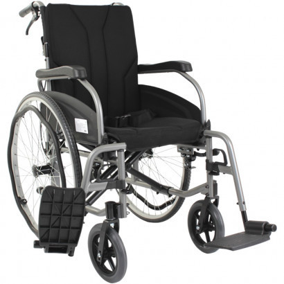 Легкая инвалидная коляска со складной спинкой OSD-EL-BK Днепр - изображение 5