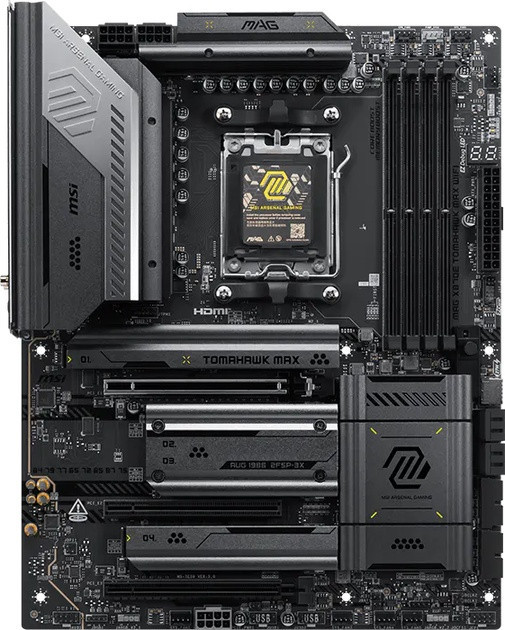 Материнська плата MSI MAG B850 Tomahawk Max WiFi II Socket AM5 ( 15587 ) Харків - фото 1